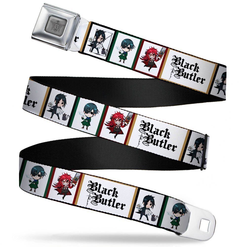 6712 Seatbelt Belt Black Butler XL
